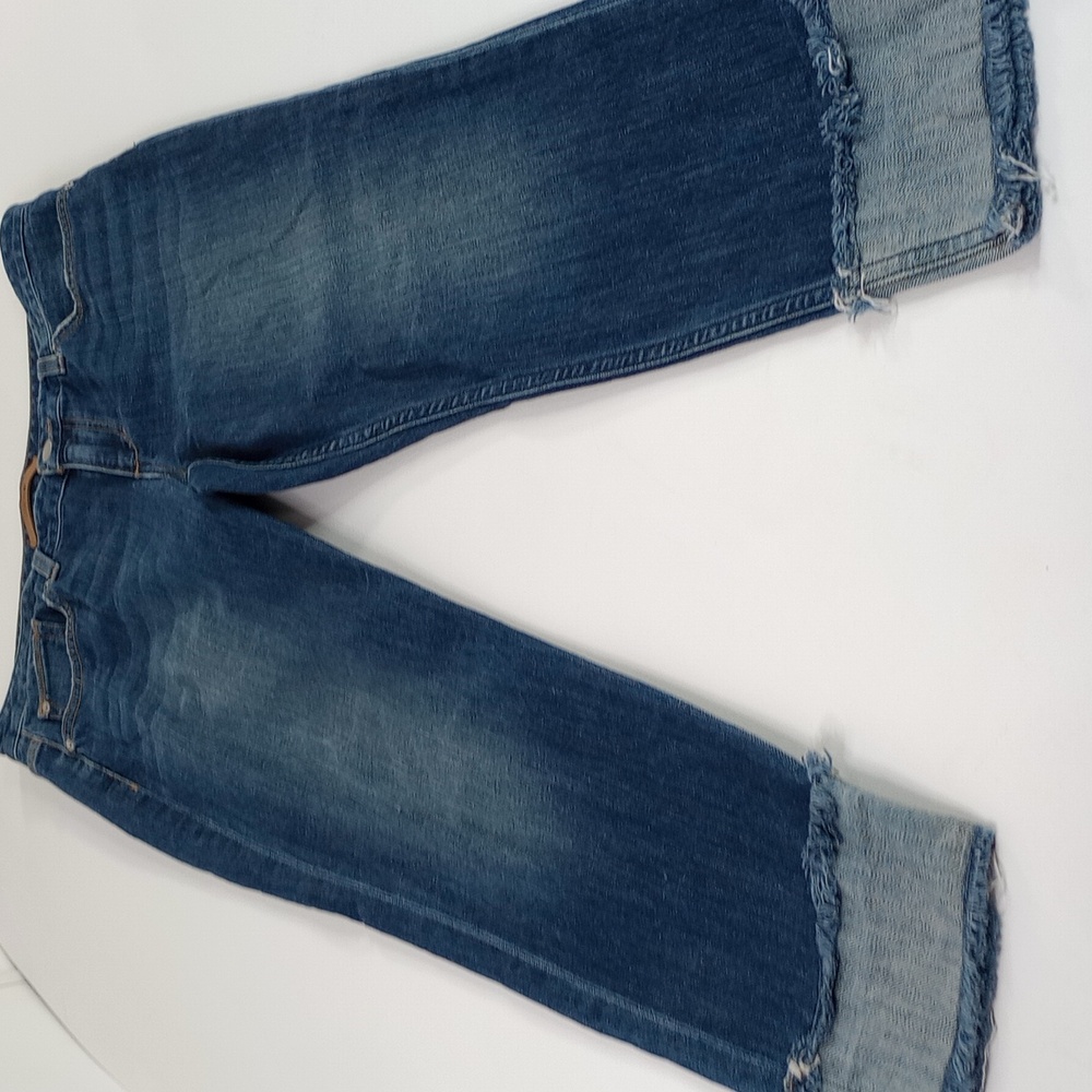Joe's The Smith Mid Rise Straight Ankle Jeans Raw Hem Cuff Size 29 - Picture 10 of 16
